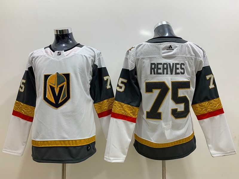 Women Vegas Golden Knights #75 Reaves White Adidas Jersey,We sell and wholesale Women Vegas Golden Knights #75 Reaves White Adidas Jersey on line form chian!